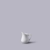 Traditional Style White Mini Ceramic 25ml Pouring Jug (5cm)