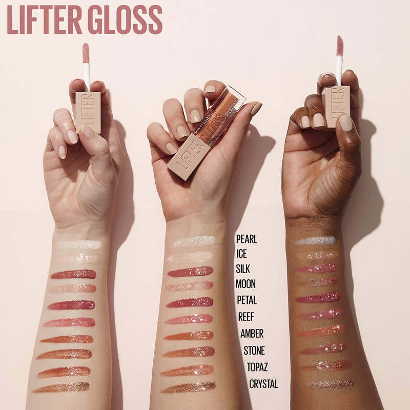 Maybelline Lifter Lip Gloss - 002 Ice (with hyaluronic acid)