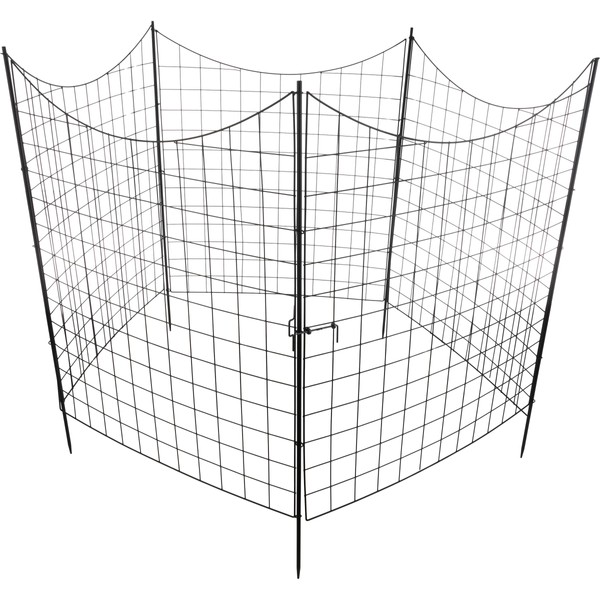 Garden Fence - 39-Inch-Tall No Dig Dog Fence or Animal