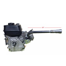 AR 15"  3 Stage Exhaust for Predator 212 & 224. GX160, GX200, Go Kart & mini bikes!