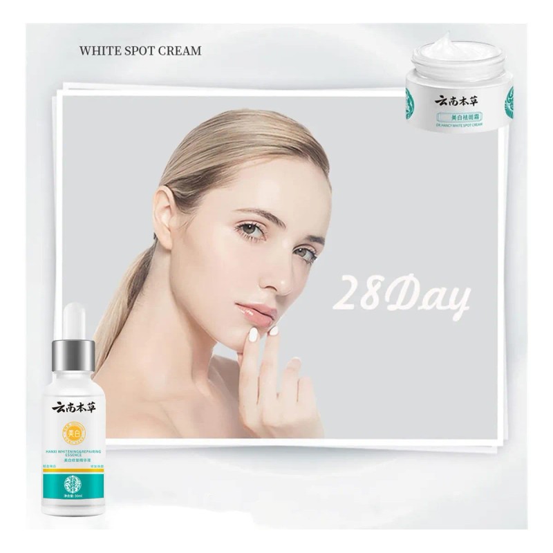 Set Sérum Cremoso Pecas Base Hierbas Yunnan