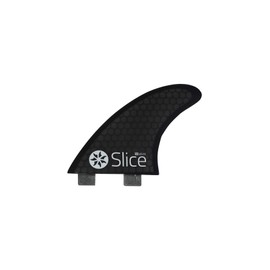 Slice Ultralight Hex Core S3 FCS Compatible Surfboard Fins - Black - Hex core for incredible strength with minimal weight