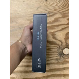 Ilios Lighting LED Compact MIrror with light and 1x and 10x magnifying mirror in 5-inch mini...