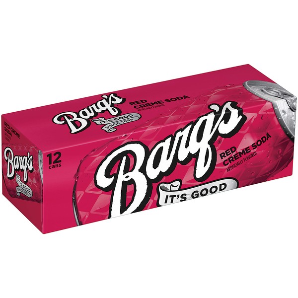Barq's Red Creme Soda Fridge Pack Cans, 12 Fl Oz (Pack Of 12)