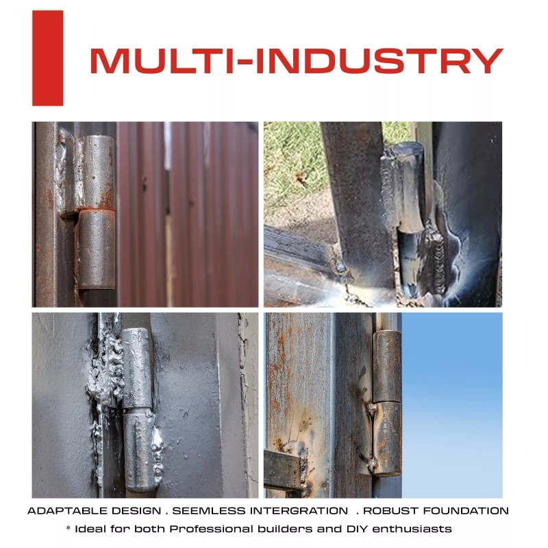 Sidco Supply 4” Inch Weldable Barrel Hinges – Heavy Duty