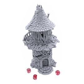 EnderToys Hermit Tower by Printable Scenery, 3D Printed Tabletop RPG Scenery and Wargame Terrain 28mm Miniatures