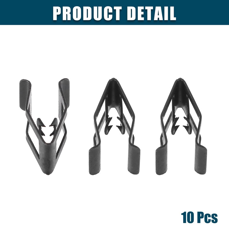 A ABSOPRO Pack of 10 Car Interior Trim Clips Suitable