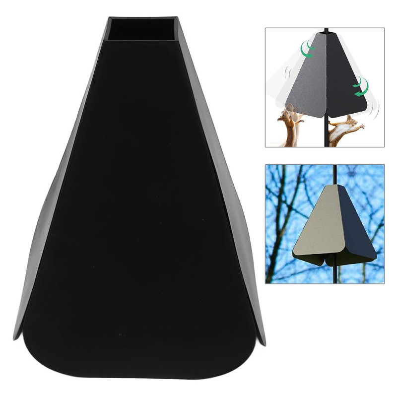 Squirrel Baffles for Bird Feeder Plastic Pole Mounting Squirrel Proof