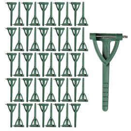 Fenteer Pack of 50/Set Prom Flower Corsage Safety Clips Wedding Anniversary Party Buttonhole Flowers Pins