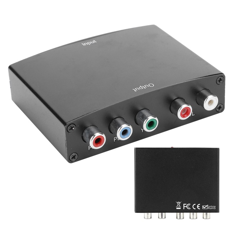 HD Video Converter HDMI to 5RCA RGB Color Difference Component