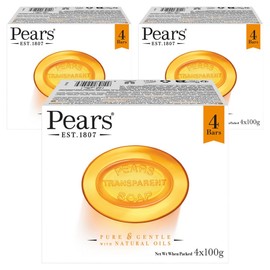 Fairs Pure and Gentle with Natural Oil Soap, 100g, 12 pieces / 페어스 퓨어 앤 젠틀 위드 내추럴 오일 비누, 100g, 12개입