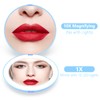 WOBSION LED Compact Mirror with 10X Magnification