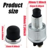 Push Button Starter Switch 50A 12V Waterproof Push Button ，Waterproof
