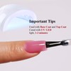 Jelly Gel Polish, Rose Pink Jelly Nail Gel Polish Translucent