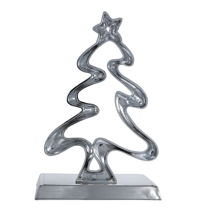 Kurt Adler H2786 Stocking Holder, Silver,7.5in