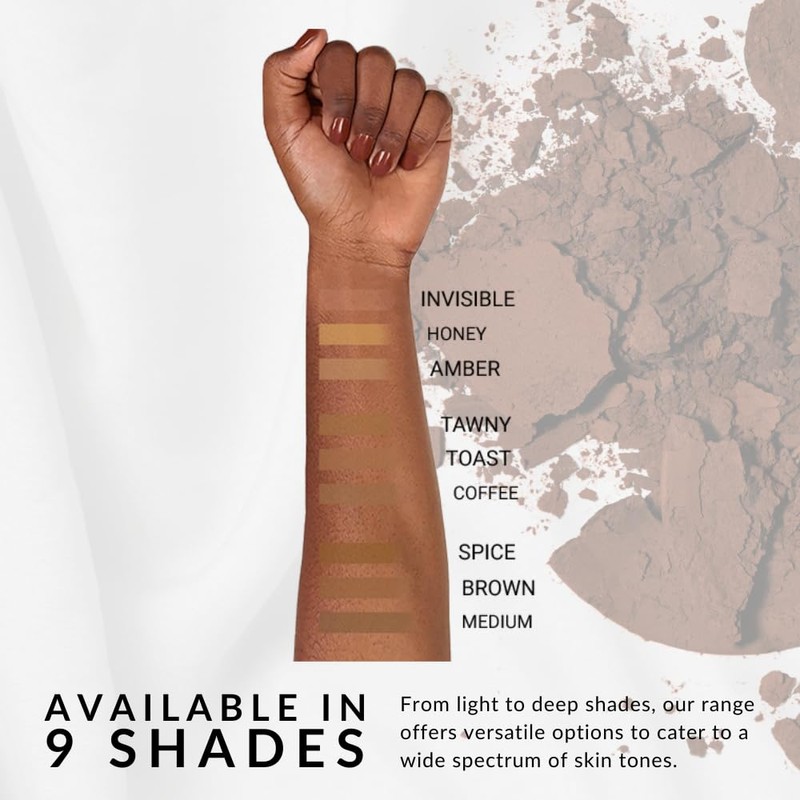 Luxury Oil Blotting Pressed Powder by Flori Roberts, Long Lasting