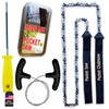 Pocket Chainsaw With Wire Saw for Camping Heavy Duty Steel