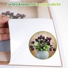 4 adesivi da parete con piante 3D, 30 x 30
