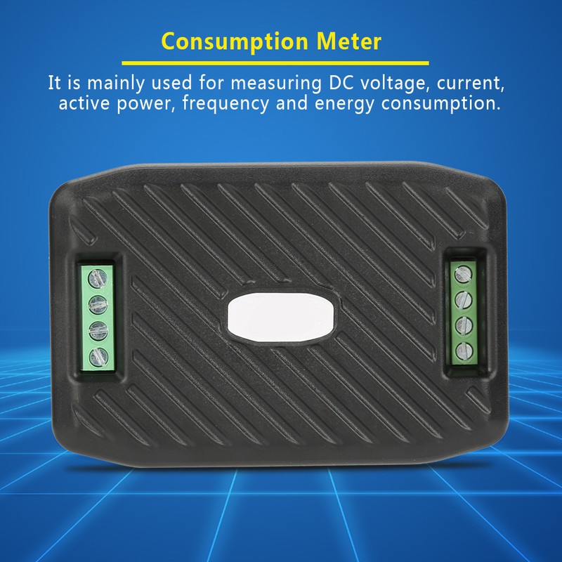 PEACEFAIR PZEM‑017 DC Voltage Current Power Energy Consumption Meter Communication