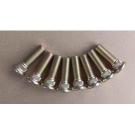 8PCS Rear Wheel Hub Bolt Lug Studs JW8-G4178-00 Replacement for Yamaha G8 G9 (1992-UP) G14 G16 G19 G20 G21 G22 G29 Golf CART