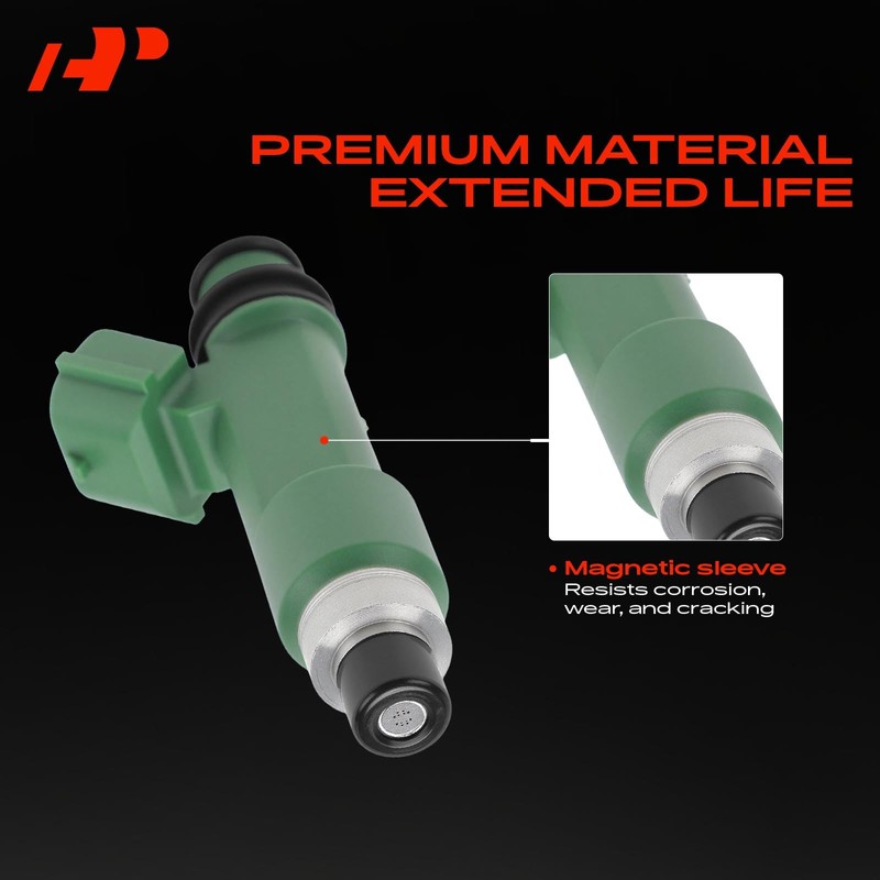 A-Premium 12 Holes Set of 4 Fuel Injectors Compatible with