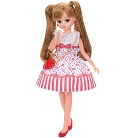 Licca-chan Dress LW-03 Cherry Berry