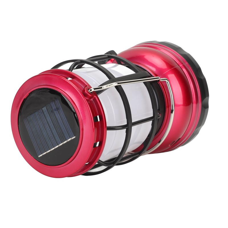 Camping Lantern ABS Plastic Portable USB and Solar Charging Survival