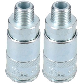 Air Line Connector Fitting Female Genuine PCL Vertex Quick Release 1/4 inch 2pk FT022