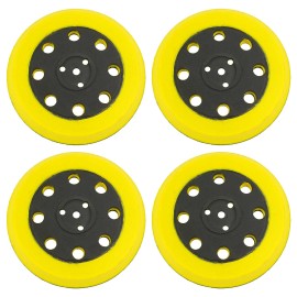 Superior Parts 5" Hook & Loop Sanding Pad Backer Plate 4PK replaces Bosch 2610917408