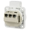 Flush-Mounted Socket IP54 50 x 50 mm Pack of 4