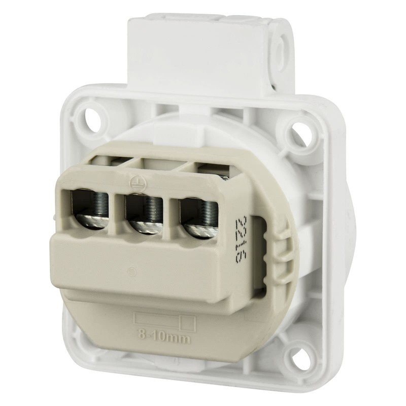 Flush-Mounted Socket IP54 50 x 50 mm Pack of 4
