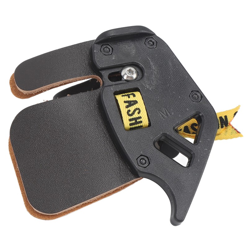 Double PU Leather Archery Finger Tab Archery Finger Guard Fingers