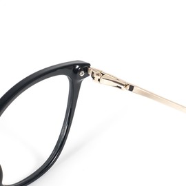 Blue Light Blocking Reading Glasses Computer Gaming Ultra-Lightweight Reading Glassesfor Women… (bright black, 1.5, diopters)