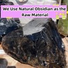 TOWDREU Scrying Mirror,Obsidian Mirror Tree of Life Design Witchcraft Kit