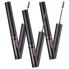 Lilybyred Skinny Mess Brow Eyebrow Mascara 3.5g, 02 Medium Brown, 3 pieces / 릴리바이레드 스키니 메스 브로우 눈썹 마스카라 3.5g, 02 미디엄 브라운, 3개
