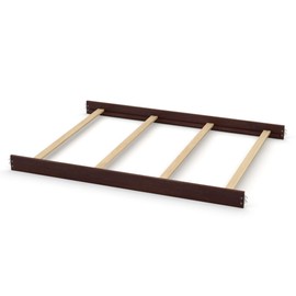 Full-Size Conversion Kit Bed Rails for Evolur Cribs - Solid Wood Crib Convertible Kit to Kids Bed - Transitional Style Rails & Easy-to-Install Child Essentials for Safety (Sienna or Merlot)