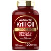 Aceite de krill antrtico 2000 mg 120 cpsulas blandas Omega-3