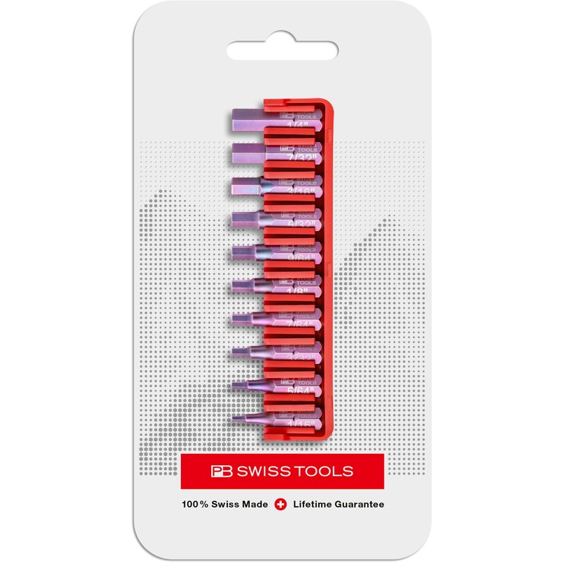 PB Swiss Tools BitBlock with 10 Bits Inch Inner Hex