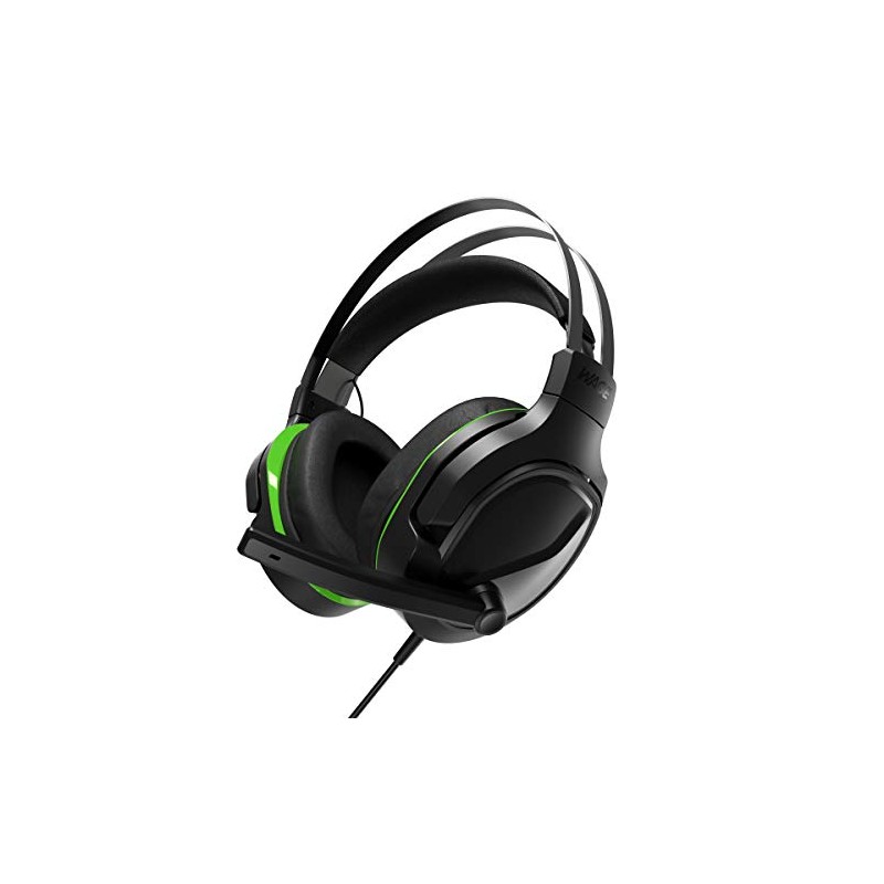 Wage Pro Universal Wired Gaming Headset - Black/Green