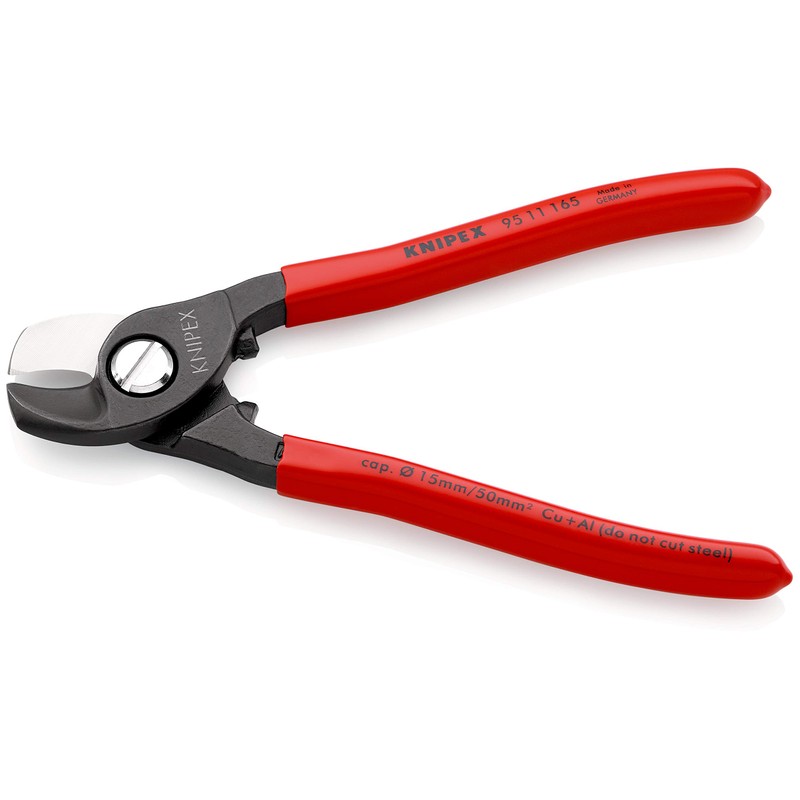 Knipex Cable Shears Pvc Grips 165Mm