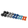 HolaHatha Neoprene Dumbbell Weights Set with Rack, Home Gym Equipment,