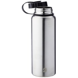 Origin Outdoors Unisex - Adult WH-Stainless Steel Water Bottle, Matt, 1 Litre