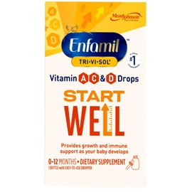 Enfamil Tri-Vi-Sol Supplement Drops, Vitamins A,D and C for Infants 1.66 fl oz (50 ml)