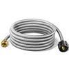 GasXpert Propane Hose, 12FT Propane Adapter 1lb to 20lb, Propane
