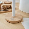 Swan SWKA17511WHTN Nordic Scandi Towel Pole/Kitchen Roll holder with Non-slip