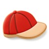 Baseball Hat Cap 3.25 Inch Cookie Cutter from The Cookie