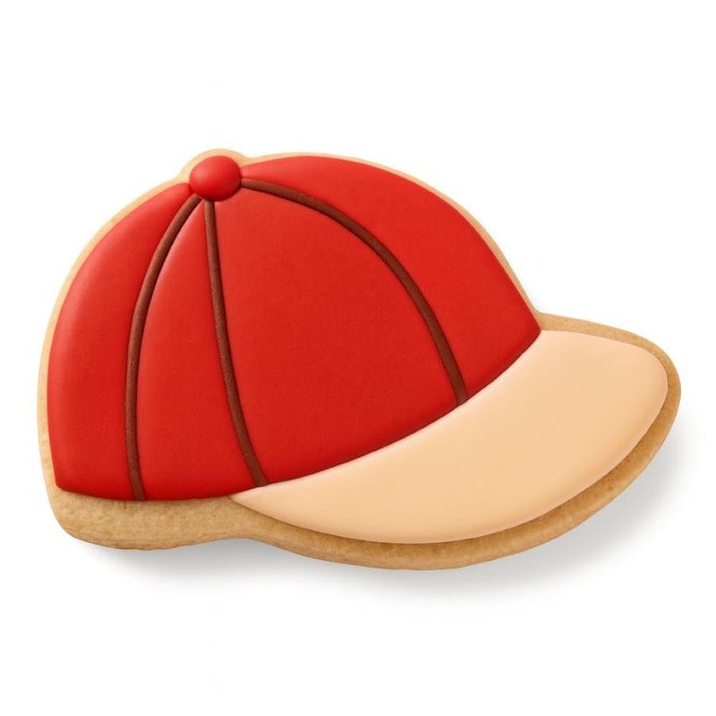 Baseball Hat Cap 3.25 Inch Cookie Cutter from The Cookie