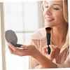 TOVINANNA Cushion Makeup Brush Set 2pcs Portable Foundation Brushes for