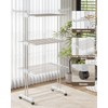 Bigzzia 4 Tier Folding Drying Rack Clothing Clothes Horses Rack