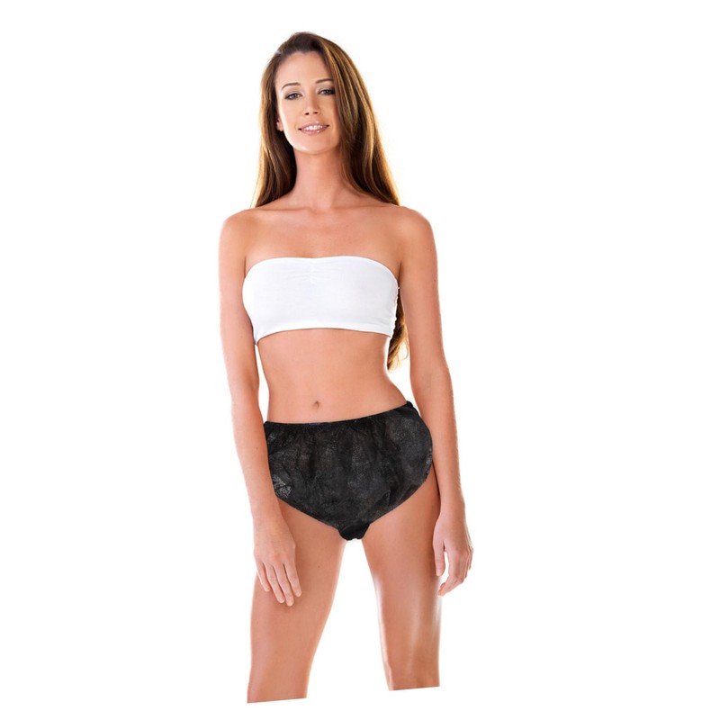 TOVINANNA 10Pcs Women Spa Briefs Disposable Non Woven Fabric Underpants